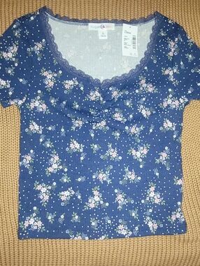 Tween Girls Ribbed Cinch Cropped
